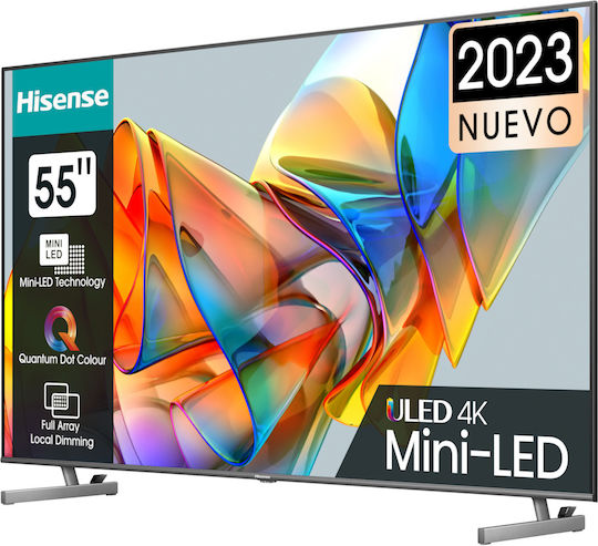 Hisense Smart Television 55" 4K UHD Mini LED 55U6KQ HDR (2023) view 2