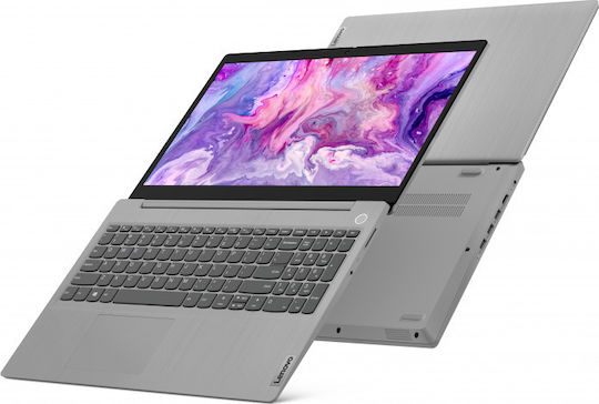 Lenovo IdeaPad 3 15IIL05 15.6" FHD (i3-1005G1/4GB/256GB SSD/W10 S) Platinum Grey (US Keyboard) view 2