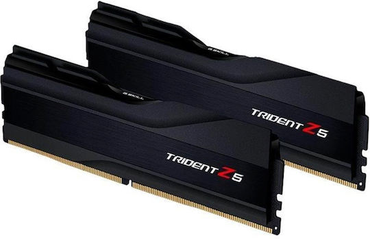 G.Skill Trident Z5 DDR5 32GB RAM with 2x16GB Modules and Speed 6000 for Desktop F5-6000J3238G32GX2-TZ5K vue 2