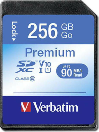 Verbatim Premium SDXC 256GB Class 10 U1 UHS-I view 4