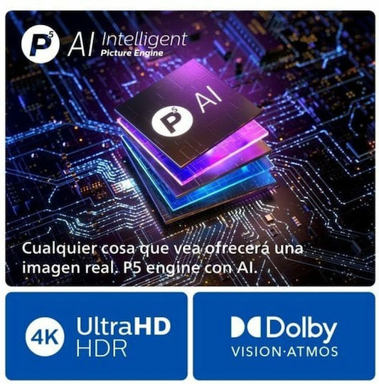 Philips Smart Television 55" 4K UHD OLED 55OLED769/12 HDR (2024) view 7