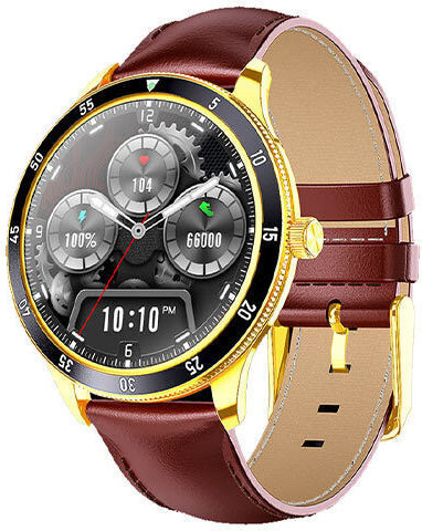 Manta SWT06BP Smartwatch with Heart Rate Monitor (Brown)