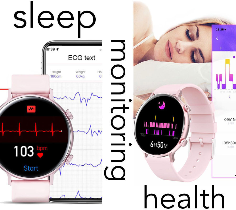Rubicon Rnce98 44mm Smartwatch with Heart Rate Monitor (Multicolour) view 9