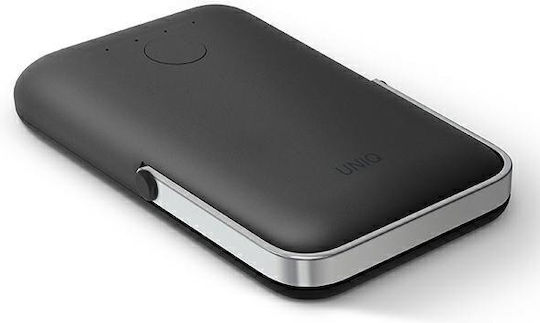 Uniq Hoveo Power Bank 5000mAh 20W Power Delivery Grey/Charcoal Gray view 9
