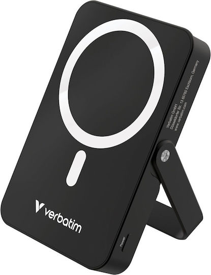 Verbatim Charge ‘n’ Go MagSafe Power Bank 10000mAh 15W Black