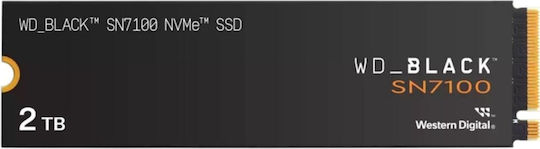 Western Digital SN7100 SSD 2TB M.2 Type with PCI Express 4.0 Connection PS5 Compatible WDBELG0020BBK-WRSN view 5