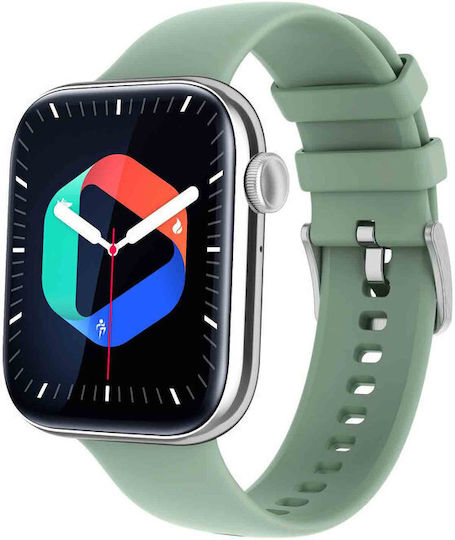 Tekday 656509 Smartwatch with Heart Rate Monitor (Green)