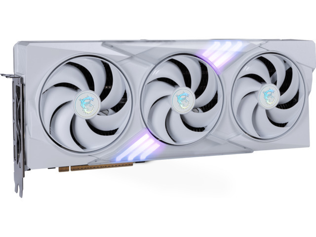 MSI GeForce RTX 5080 16GB GDDR7 Gaming Trio OC White Graphics Card V531-045R Ansicht 7
