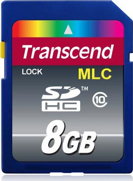 Transcend MLC SDHC Class 10 view 1