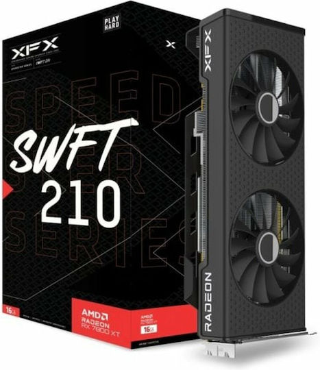 XFX Radeon RX 7800 XT 16GB GDDR6 Speedster SWFT 210 Core Edition Graphics Card
