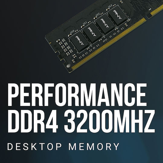 PNY Performance 16GB DDR4 RAM with 3200 Speed for Desktop (MD16GSD43200-TB) view 6