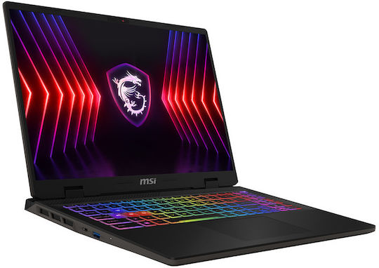 MSI Sword 16 HX B14VFKG 16" FHD+ 144Hz (i7-14650HX/32GB/1TB SSD/GeForce RTX 4060/W11 Home) Cosmos Gray (International English Keyboard) view 3