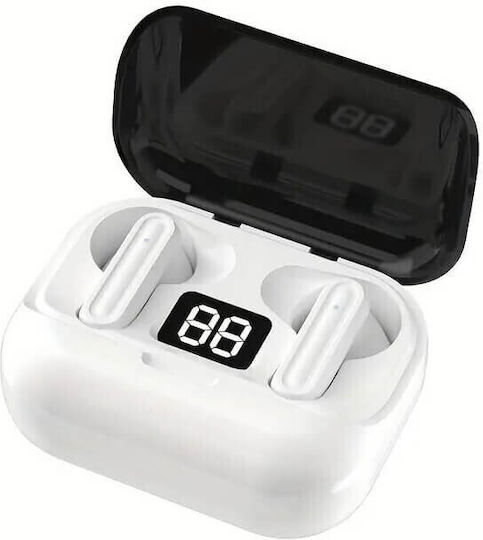 L88 In-ear Bluetooth Handsfree Earphones with Charging Case White view 5