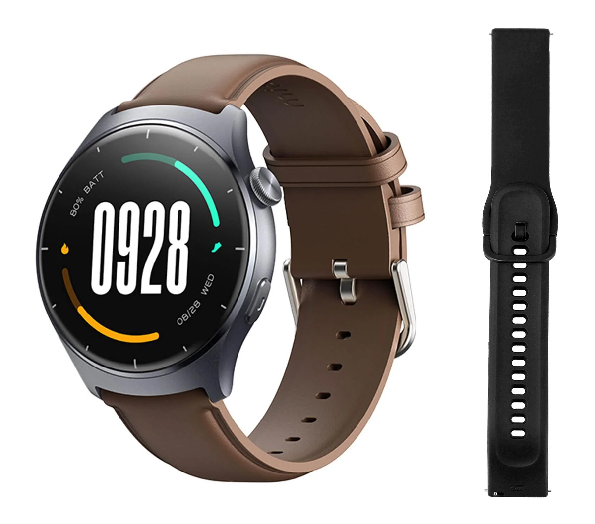 Mibro Lite 3 45mm Smartwatch with Heart Rate Monitor (Gray) view 2