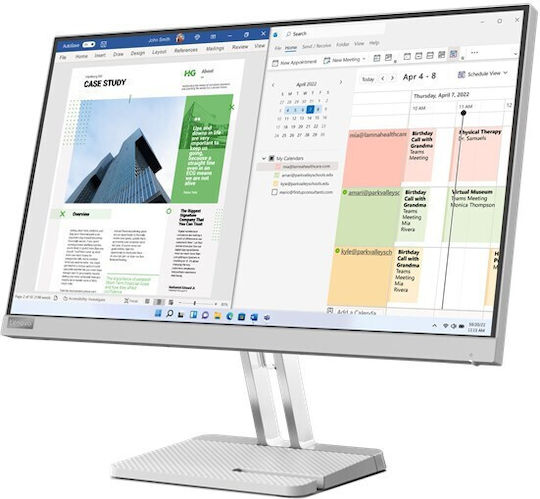Lenovo L25e-40 VA Monitor 24.5" FHD 1920x1080 view 2