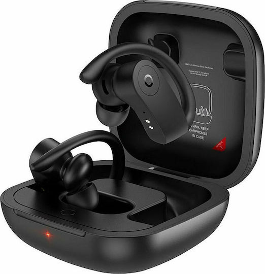 Hoco ES40 Genial In-ear Bluetooth Handsfree Earphones with Charging Case Black