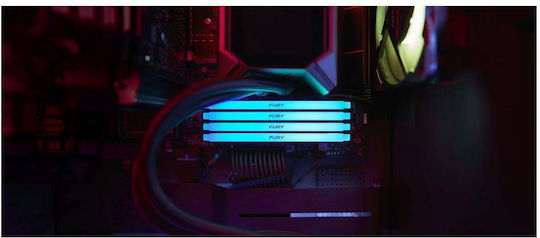 Kingston FURY Beast RGB DDR4 with Module 1x32GB and Speed 3200 for Desktop KF432C16BB12AK2/32 view 6