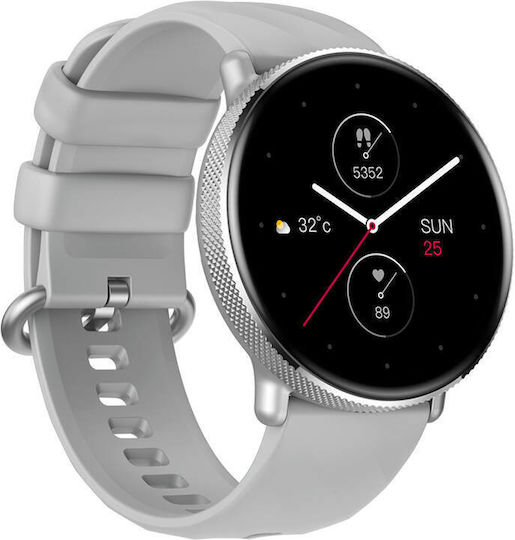 Zeblaze GTR 3 Pro Smartwatch with Heart Rate Monitor (Silver) view 3