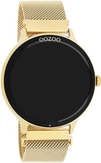 Oozoo Q00136 45mm Smartwatch with Heart Rate Monitor (Gold) view 8