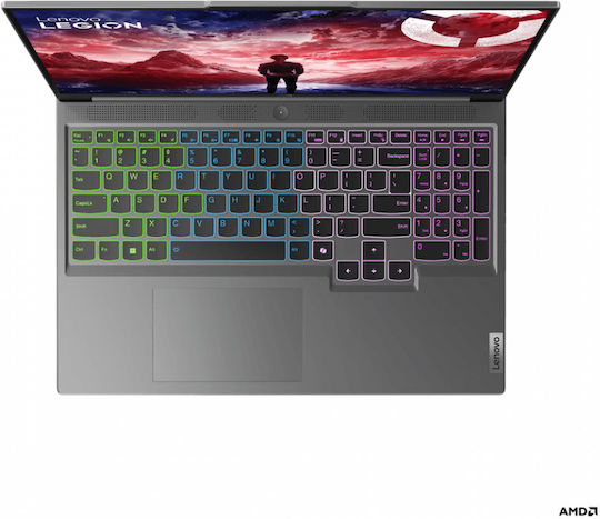 Lenovo Legion Slim 5 16AHP9 16" IPS QHD+ 165Hz (Ryzen 7-8845HS/16GB/512GB SSD/GeForce RTX 4070/No OS) Luna Grey (US Keyboard) view 8