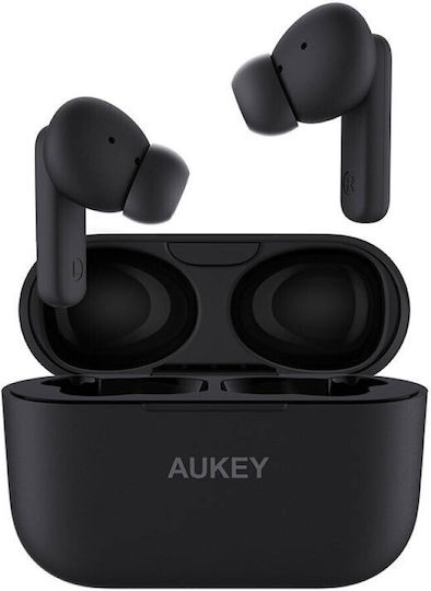 Aukey EP-M1S In-ear Bluetooth Handsfree Earphones with Sweat Resistance and Charging Case Black