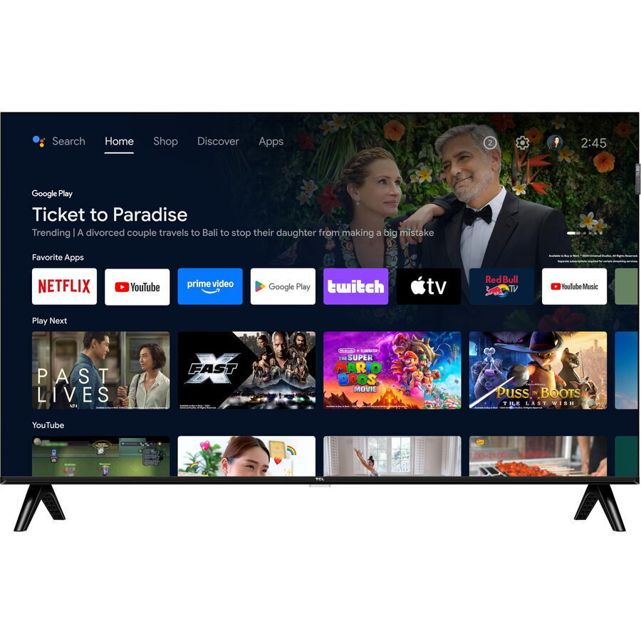TCL Smart Television 40" Full HD QLED 40V5C HDR (2025) view 3