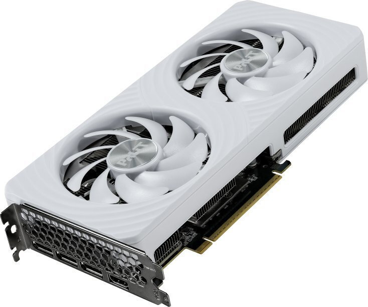 Palit GeForce RTX 5060 8GB GDDR7 White OC Graphics Card NE75060U19P1-GB2063M view 8