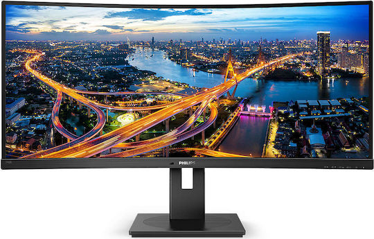 Philips B-Line 346B1C Ultrawide VA Curved Monitor 34" QHD 3440x1440 with Response Time 5ms GTG