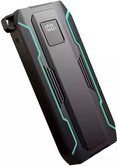 Joyroom JR-L017 Power Bank 10000mAh 22.5W with USB-A Port and USB-C Port Black view 4