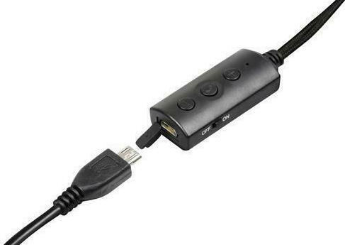 Lampa Gold Line In-ear Bluetooth Handsfree Earphones with Sweat Resistance Black view 3