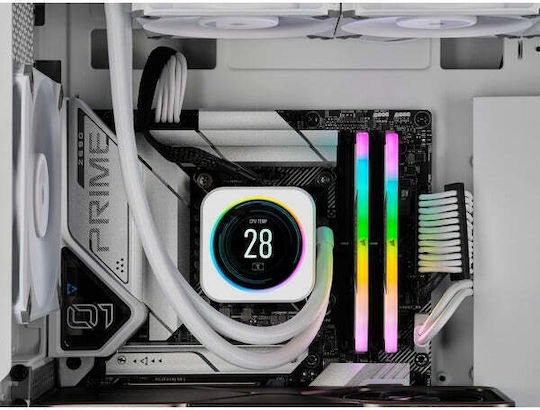 Corsair Vengeance DDR5 32GB RAM with 2x16GB Modules and Speed 6200 for Desktop CMH32GX5M2B6200C36W vista 5