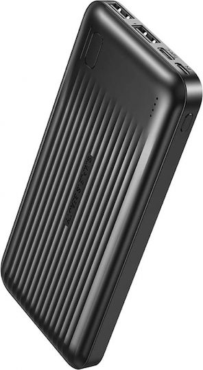 XO PB301 Power Bank 10000mAh with 2 USB-A Ports Black view 4
