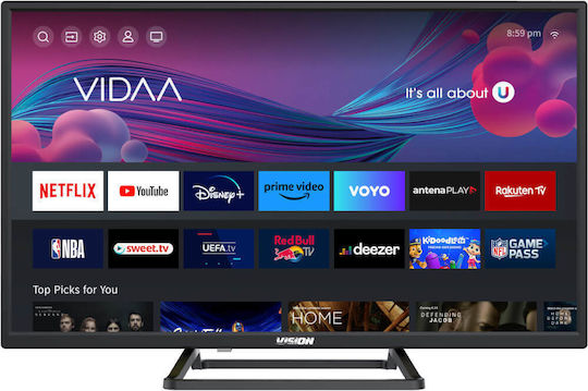 Vision Touch Smart Television 32" HD Ready LED VTTV A32HDVS (2023)