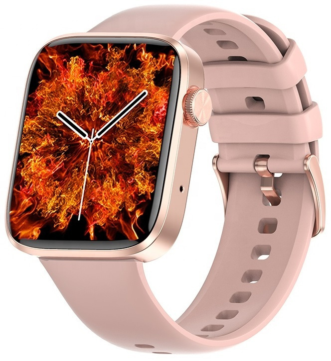 Gamma FiT Aluminium Smartwatch with Heart Rate Monitor (Gold)