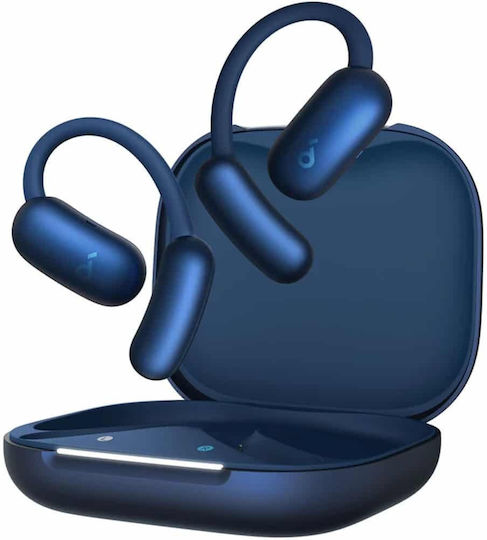 Soundcore by Anker AeroFit 2 Open Ear Bluetooth Handsfree Earphones with Sweat Resistance and Charging Case Blue vue 4