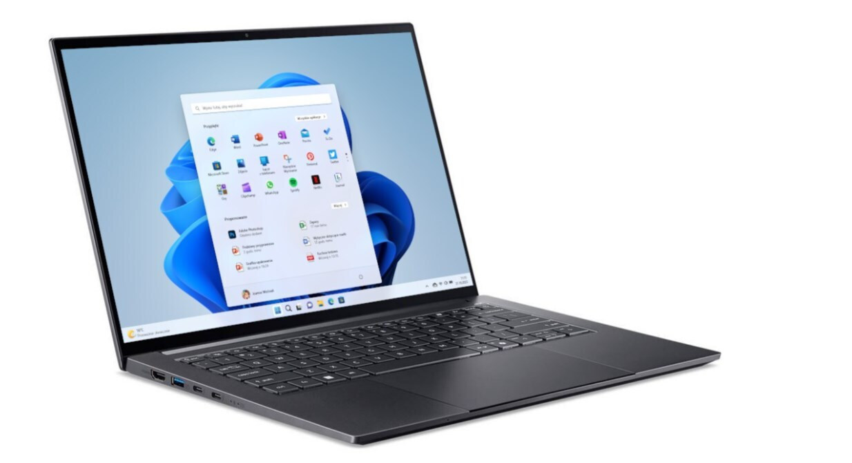 Acer Swift X 14 AI SFX14-61G 14" FHD+ (Ryzen AI 300 Series-7 350/32GB/1TB SSD/GeForce RTX 5060/W11 Home) (International English Keyboard) view 1