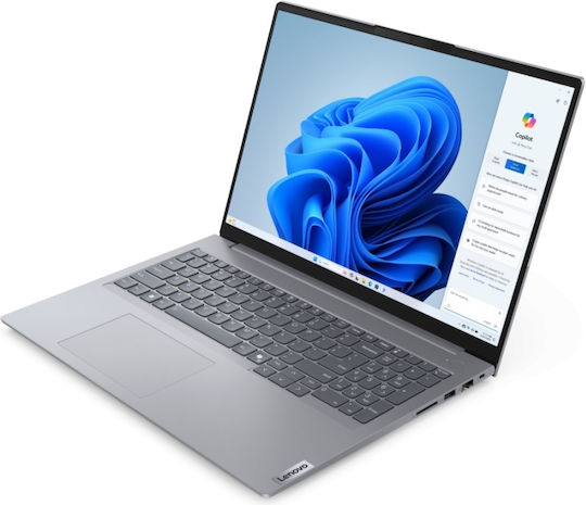 Lenovo ThinkBook 16 G7 ARP 16" IPS FHD+ (Ryzen 7-7735HS/32GB/1TB SSD/No OS) Arctic Grey (GR Keyboard) view 3