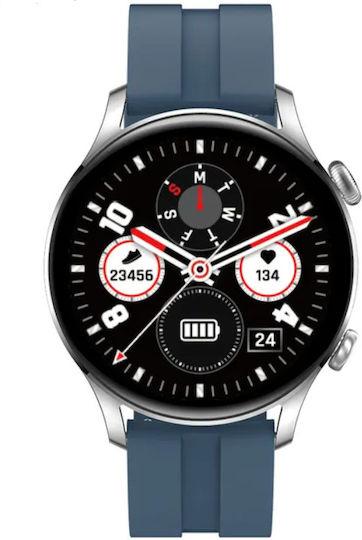 Curren R2S Smartwatch (Blue) view 3