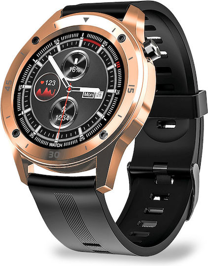 Fontastic FontaFit 500CH Smartwatch with Heart Rate Monitor (Rose Gold)