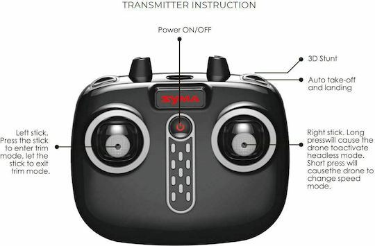 Syma X20P Drone Children's 2.4 GHz without Camera view 9