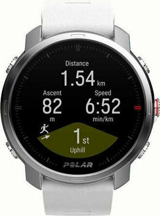 Polar Grit X Waterproof Smartwatch with Heart Rate Monitor (White) vista 7