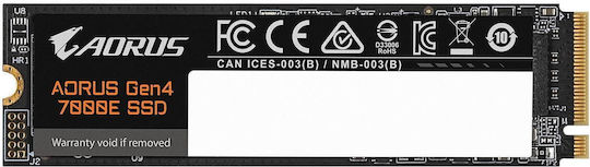 Gigabyte Aorus NVMe Gen4 SSD 1TB M.2 Type With PCI Express 3.0 Connection view 1