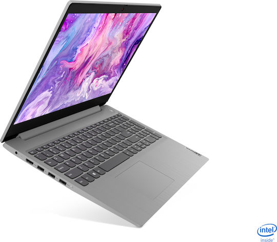 Lenovo IdeaPad 3 15IIL05 15.6" FHD (i3-1005G1/4GB/256GB SSD/W10 S) Platinum Grey (US Keyboard) view 9