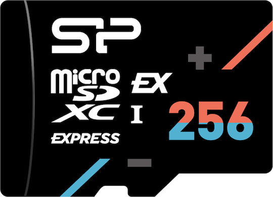 Silicon Power microSDXC 256GB U3 V30 A1 UHS-I 880MB/s with Adapter