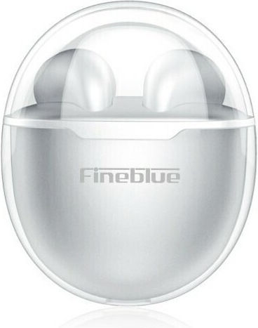 Fineblue F22 Pro Earbud Bluetooth Handsfree Earphones with Charging Case Silver view 3