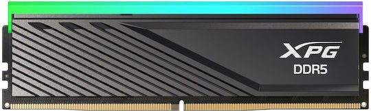 Adata Lancer Blade RBG DDR5 32GB RAM with 2x16GB Modules and Speed 6400 for Desktop AX5U6400C3216G-DTLABRBK vue 2