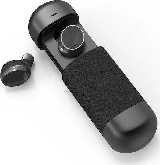 Moxom MX-WL18 In-ear Bluetooth Handsfree Earphones with Charging Case Black