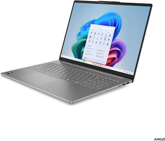 Lenovo IdeaPad Slim 5 16AKP10 16" OLED 120Hz (Ryzen AI 300 Series-AI 7 350/32GB/1TB SSD/W11 Home) Luna Grey (GR Keyboard) view 2