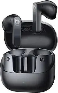 Baseus Bass BS1 NC In-ear Bluetooth Handsfree Earphones with Sweat Resistance and Charging Case Black view 1