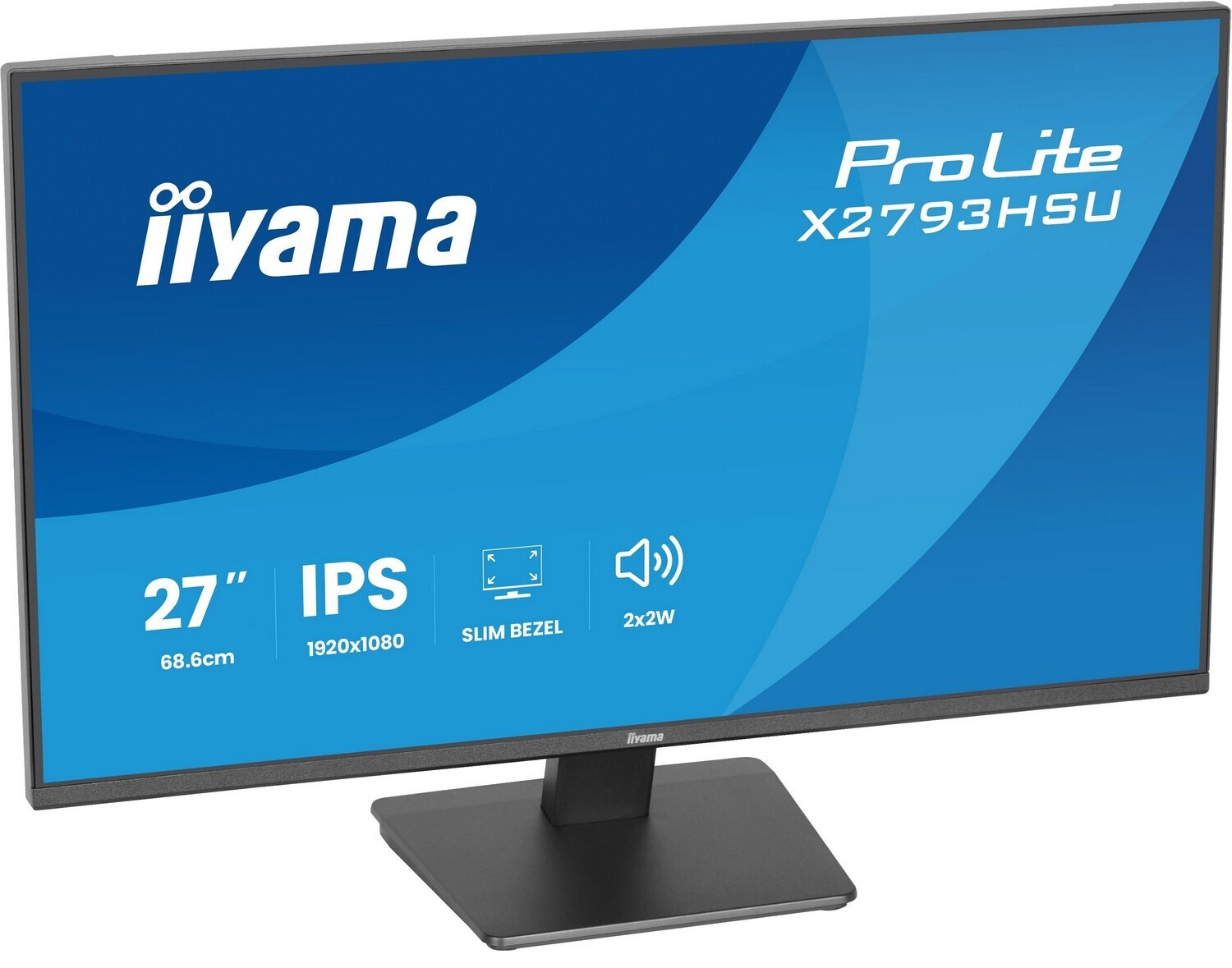 Iiyama X2793HSU-B1 IPS Gaming Monitor 27" FHD 1920x1080 view 2